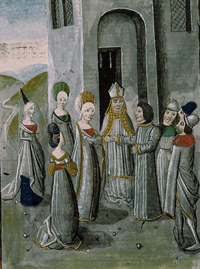 Mariage de Baudouin IV de Hainaut avec Alix de Namur
